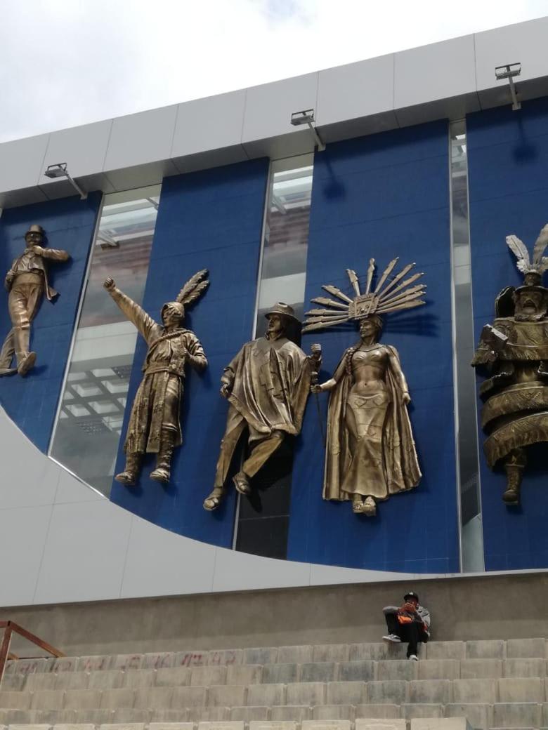 Hotel "Virgen Del Socavon" Oruro Exterior foto